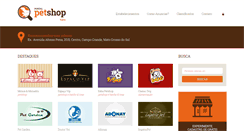 Desktop Screenshot of petshopbr.com